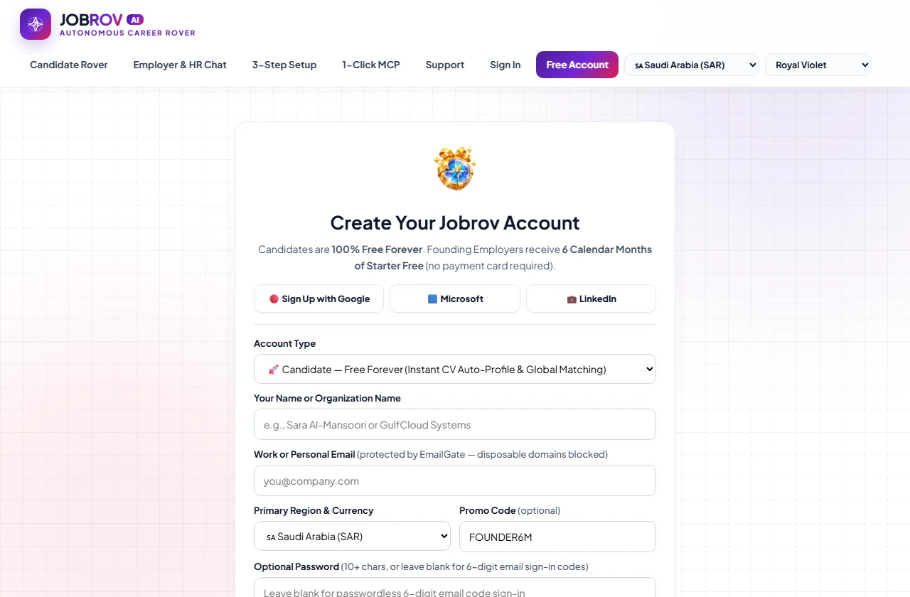 1-Click OAuth and 6-Digit Email Sign-In